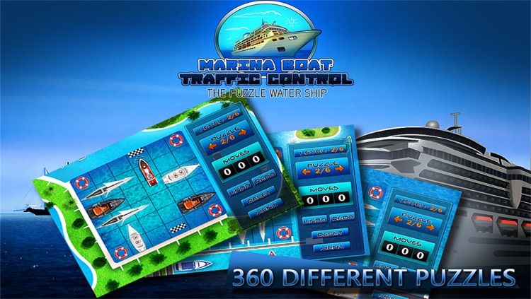 Marina Boat Traffic Control : The Puzzle Water Ship Saga - Free edition