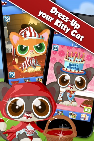 Kitty Cat Dress-Up – Makeover Game screenshot 2