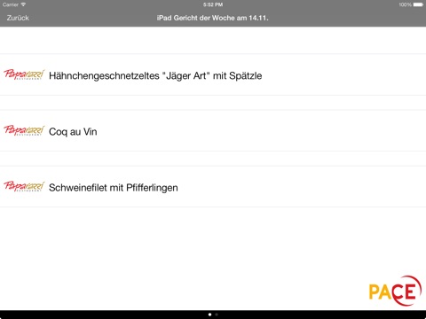 dailyPACE-VOTE für iPad screenshot 2
