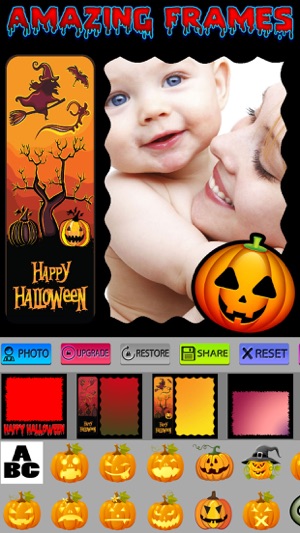 Happy Halloween Picture Frames Pro