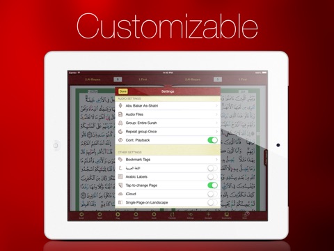 Tajweed Quran for iPad - مصحف التجوید للآيباد screenshot 4