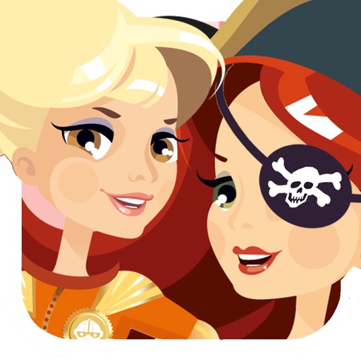 DressApp Adventure - Dress Up and Patterns for Pirate, Astronaut, Explorer and Princess icon
