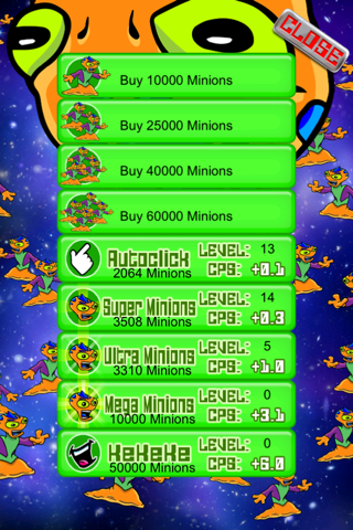 Mr. Zerg's Swarm Rush - An Alien Minion Clicker Game screenshot 3