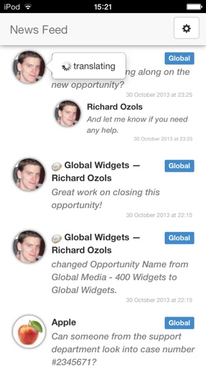 Chatter Translate for Salesforce(圖2)-速報App