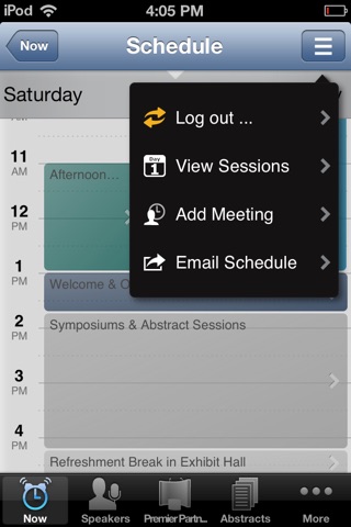 ASCRS Annual Meeting 2014 screenshot 2