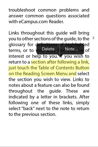 eCampus.com Reader screenshot 4