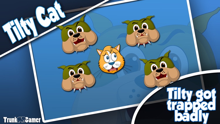 Tilty Cat : Feed & Escape from Angry Dogs