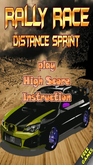 Car Rally Race Distance Sprint Racing Ga