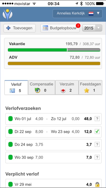 Verlofdagen