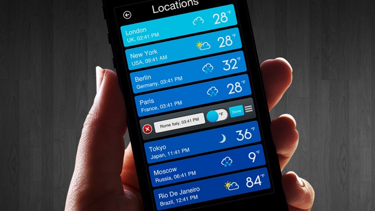 Weather Magic Premium - Live Weather Forecasts & World Clock