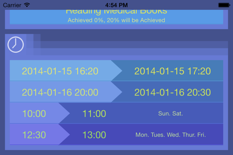 Goal & Schedule (Lite) screenshot 4