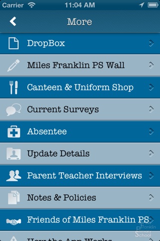 Miles Franklin Primary School screenshot 2