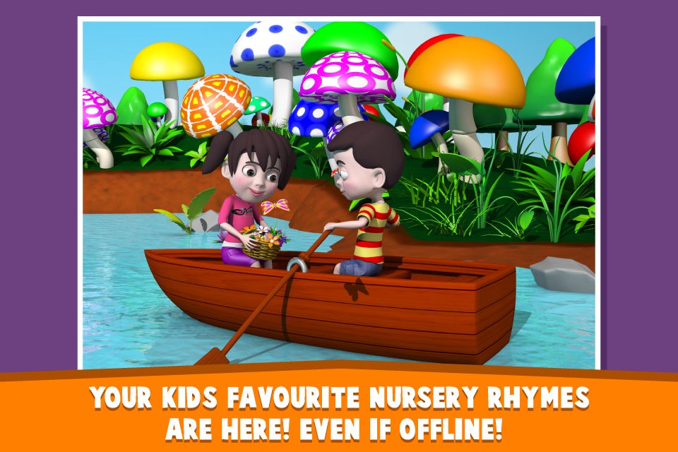 Nursery Rhymes Music Box For Kids Lite - 3D Educational Learning Sing Along game for Toddlers screenshot 3