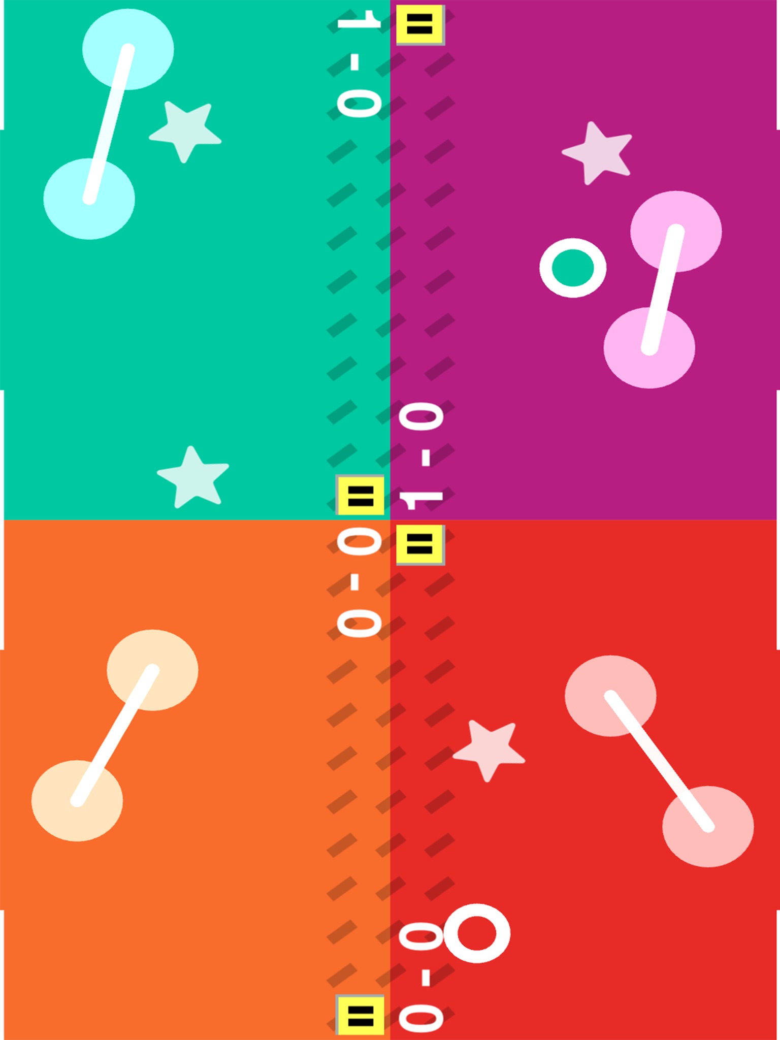 Pinch Pong - Touch multiplayer air hockey for 2 screenshot 3