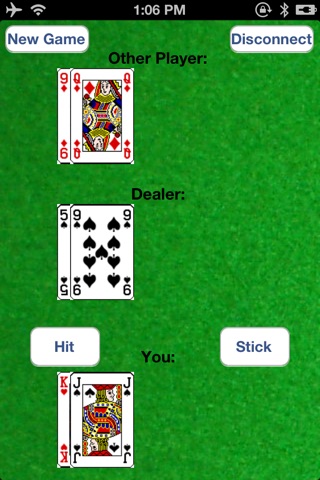 Bluetooth Blackjack screenshot 4