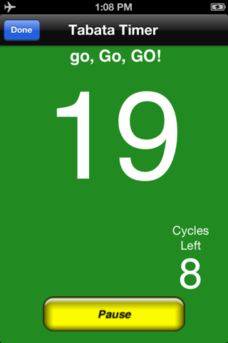 Tabata Timer screenshot 4