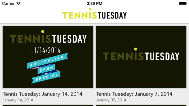 Tennis Tuesday