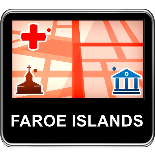 Faroe Islands Vector Map - Travel Monster icon