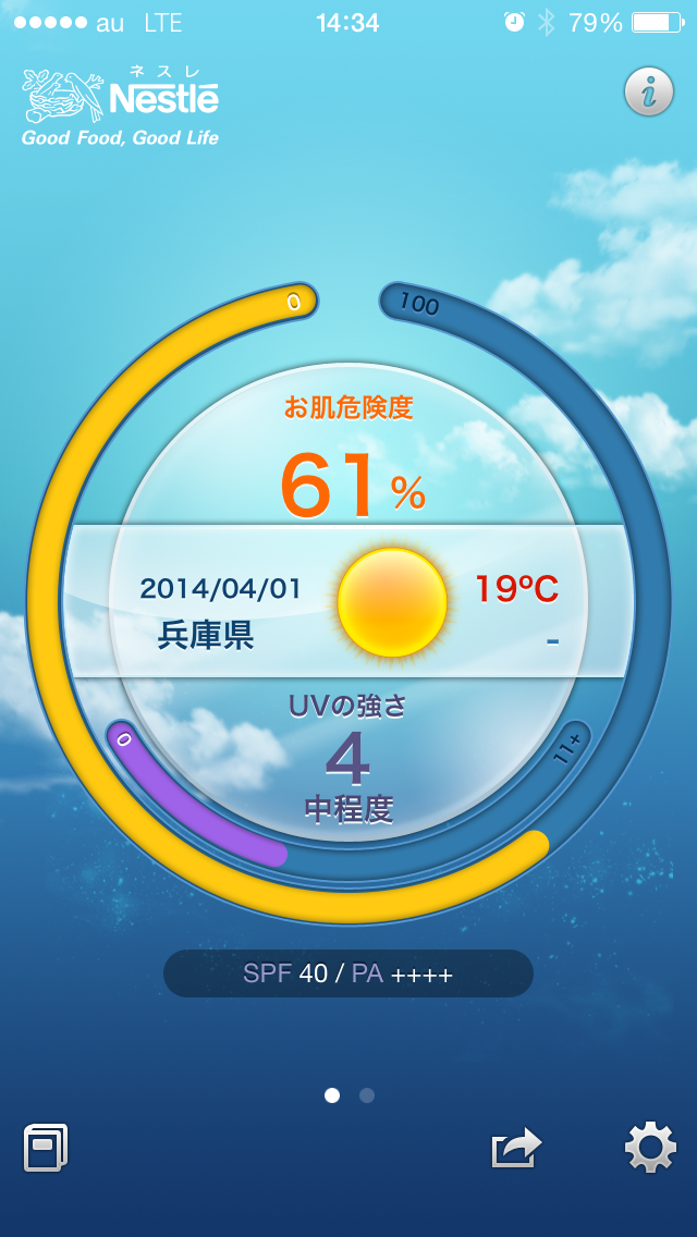 ネスレUV予報のおすすめ画像1