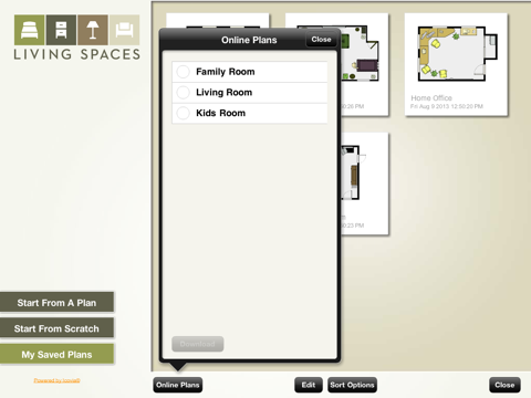 Living Spaces Tablet screenshot 2