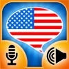 iSpeak American English: Interactive conversation course - learn to speak with vocabulary audio lessons, intensive grammar exercises and test quizzes