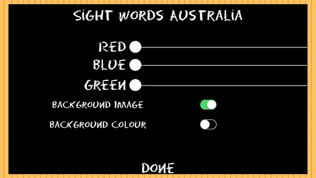 Sight Words Australia Home Version QLD(圖4)-速報App