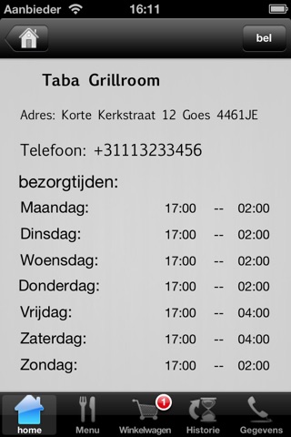 Taba Grillroom screenshot 2