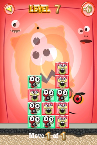 Fluffy Monster Face Match Wars - Cool Puzzle Crush Frenzy screenshot 3