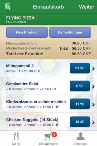 Flying Pizza - Zürich screenshot 4
