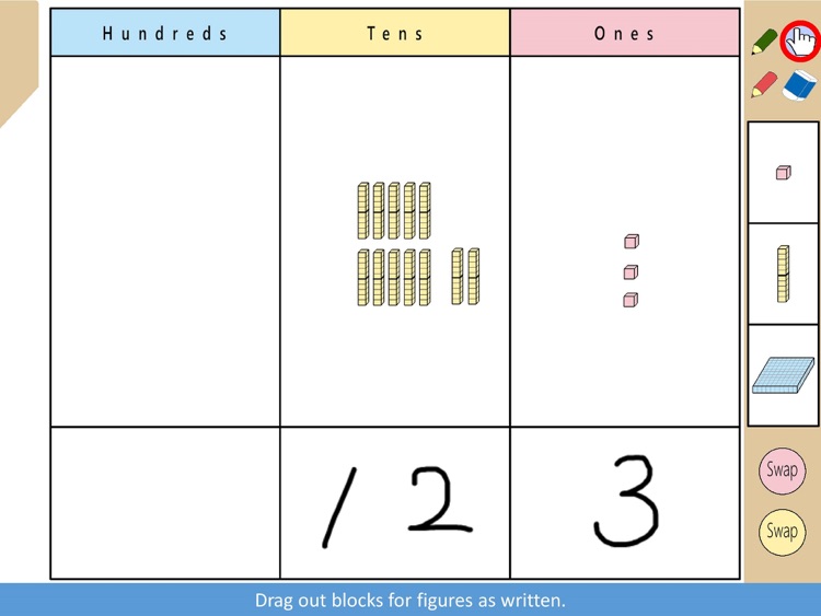 Digital Block for Place Value