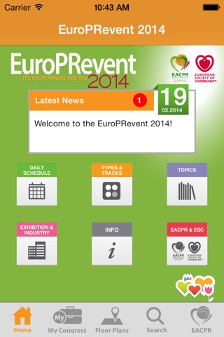 EuroPRevent 2014 screenshot 2