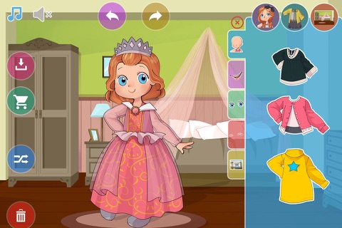 DressUp - a cute game for little girls screenshot 2