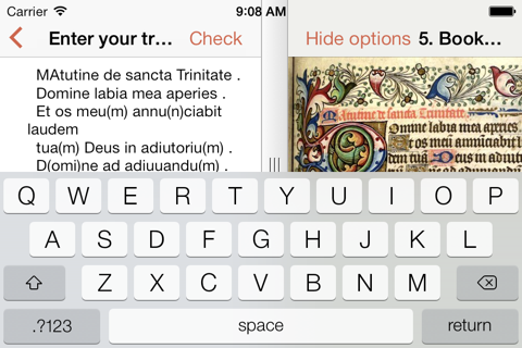 Medieval Handwriting screenshot 4