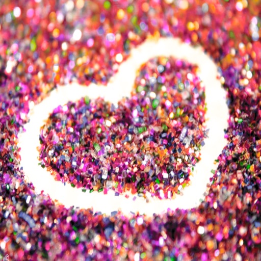 Glitter Overlays (Photo Editor for Beautiful DIY Overlay Crop Collage Effect on Instagram) icon