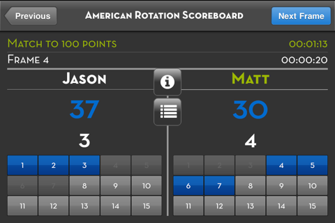 American Rotation Scoreboard screenshot 3