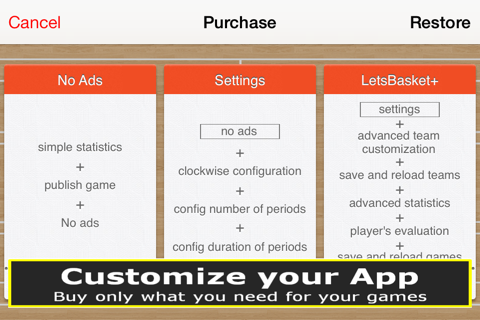 LetsBasket [Free! Your Hoop Stats and Score Book, Scoreboard, Timer and Scouting for coach & parents] screenshot 2