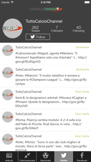 TuttoCalcioChannel.it(圖5)-速報App