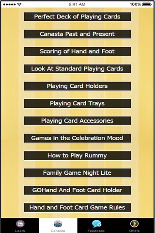 How To Play Canasta - Perfect Deck of Playing Cards screenshot 3
