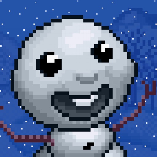 Frozen Snowman Free Fly: Tap to Creep Up Inside and Out of Trees