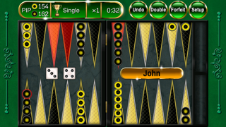 Backgammon Extreme Free - Powerful, Beautiful, Social Screenshot 1