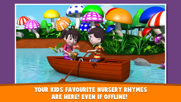 Nursery Rhymes Music Box For Kids - 3D Educational Learning Sing Along game for Toddlers screenshot-3