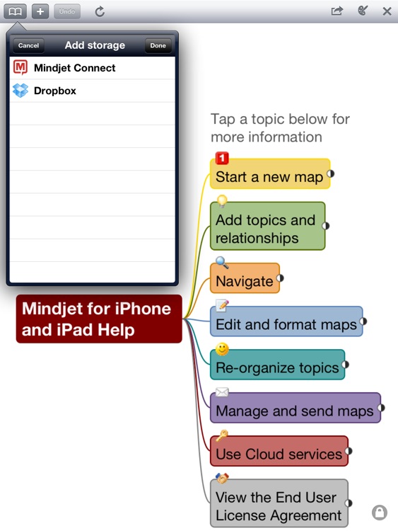 Mindjet Maps for iPad screenshot-4