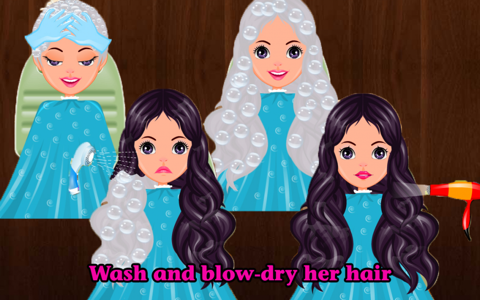 Hair salon hairdo 2 Kids Game screenshot 2
