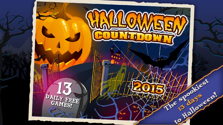 Halloween Countdown 2015 - 13 daily free games screenshot-0