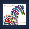 Puzzles + Mots Multicolores-GRATUITS-FREE