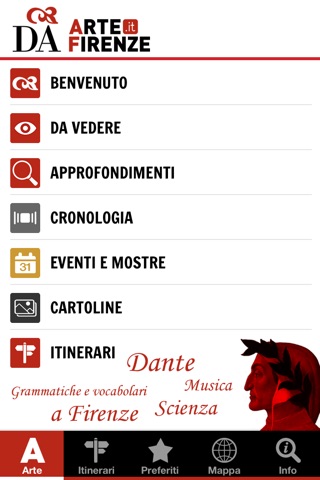 Guida linguistica di Firenze “A spasso con Dante: la lingua italiana a Firenze” screenshot 2