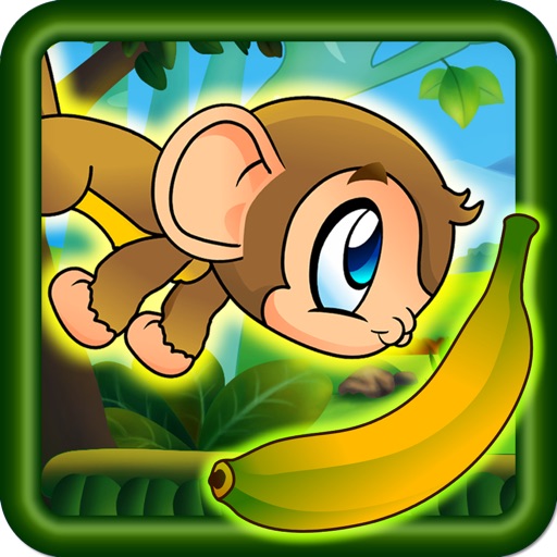 Brave Baby Monkey - Jungle Jump and Run Adventure Icon