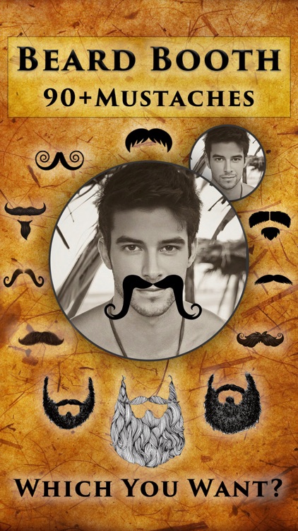 Beard Photo Blender Pro - Add a Mustache Sticker on Face