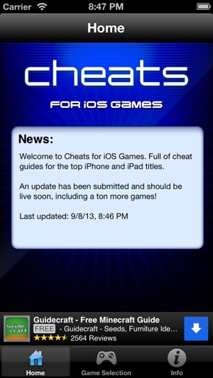 Cheats - Mobile Cheats for iOS Games(圖1)-速報App