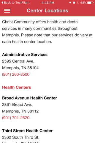 Christ Community Health Services screenshot 4